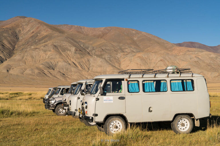 The best transport for touring in Mongolia